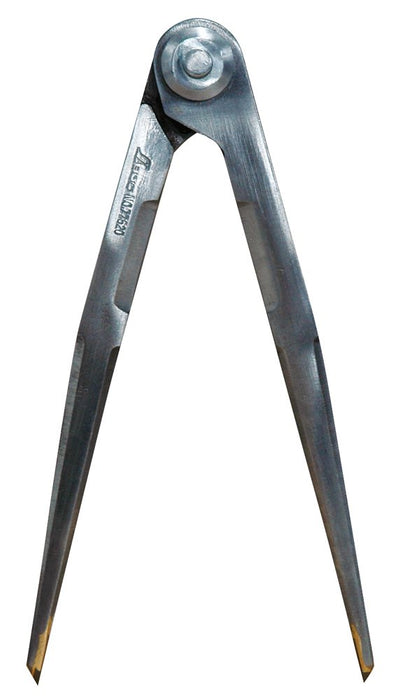 Shinwa Sokutei carbon steel compass with carbide tip A-2 15cm (radius) 77520 NEW_1