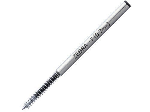 zebra oil-based ballpoint pen refill F-0.7 lead black 10 pieces B-BR-1B-F-BK NEW_2