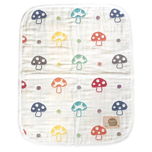 Hoppetta champignon 6 double gauze packet mini Cotton SS size 54x66cm 5242 NEW_1