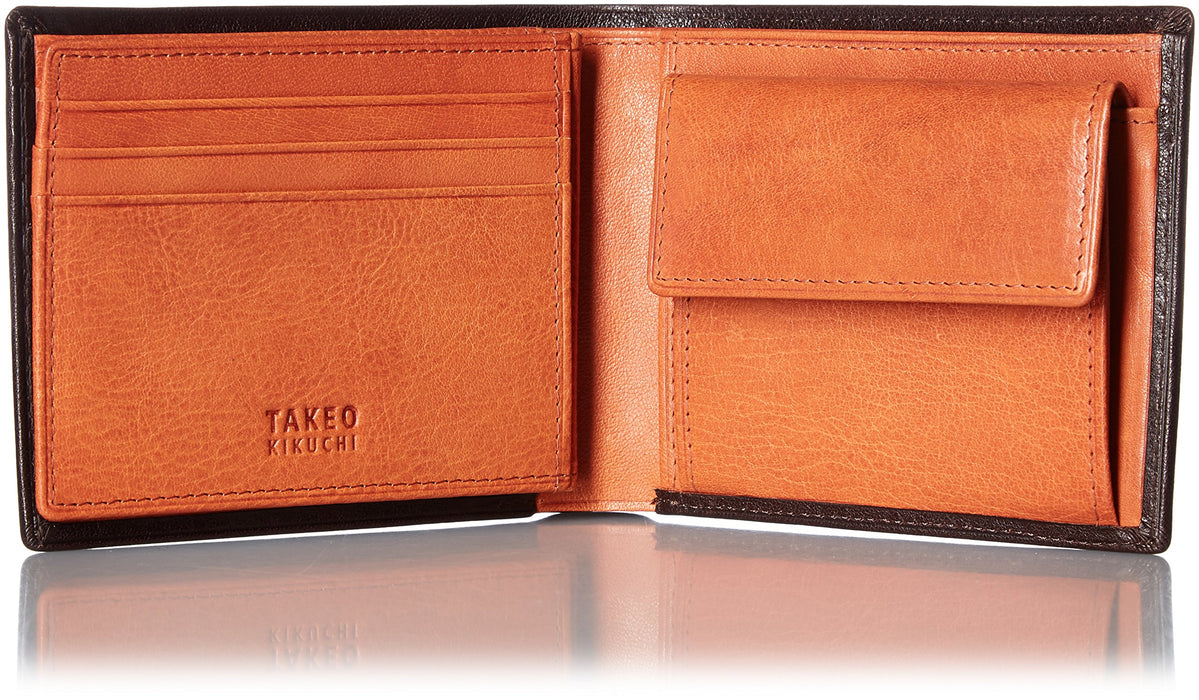 Takeokikuchi Aldo With inner spatula Bifold Wallet Leather 9x11.5cm 177624 NEW_4