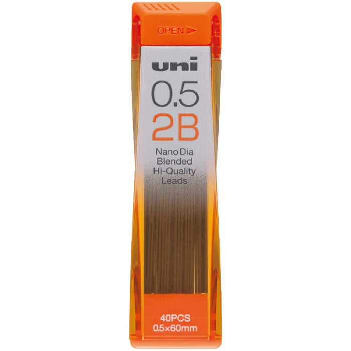 Uni NanoDia Machanical Pencil 0.5 mm Lead Pack of 3 2B U05202ND3P2B Extra Fine_2
