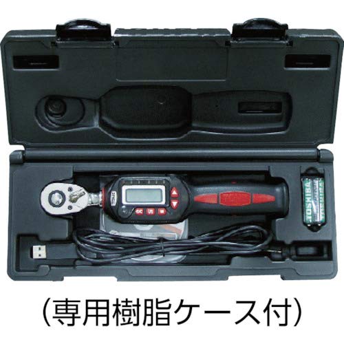 TONE Ratchet Digital Torque T2DT30H 6.35mm(1/4") Black 30Nm ABS Rechargeable NEW_2