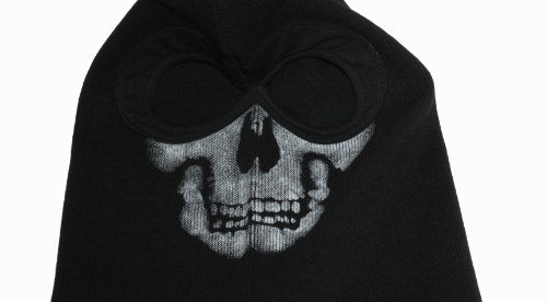 MW2 Ghost Skull Face Mask Neck Balaclava Skeleton Halloween Costume Ski Bike NEW_2