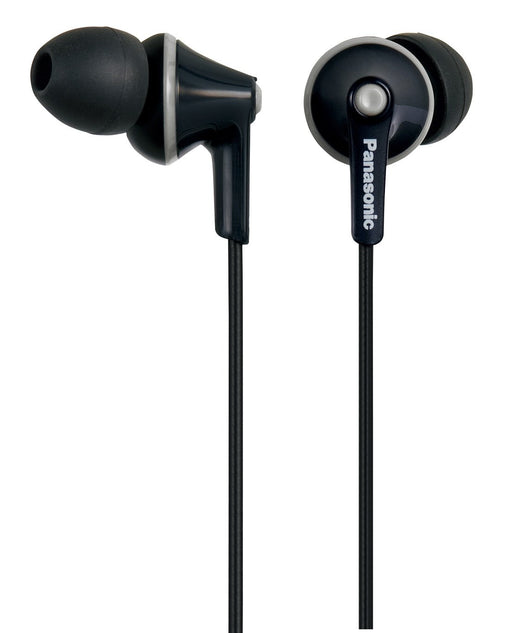 Panasonic Inner Earphones Stereo Inside Phone Black RP-HJE165-K 3.5mm Jack NEW_1