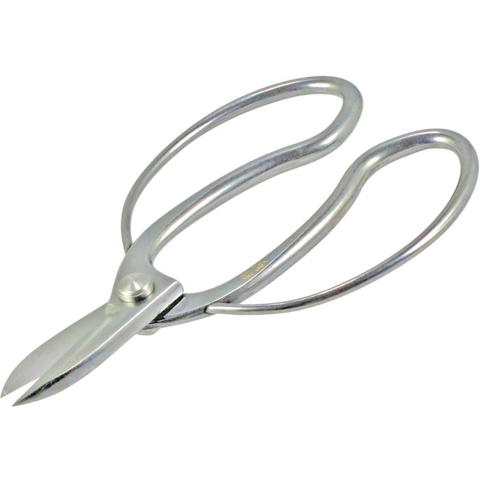 Tsurumaki Hamono Masakoto All Stainless Steel Scissors 165mm Silver 7008 NEW_2