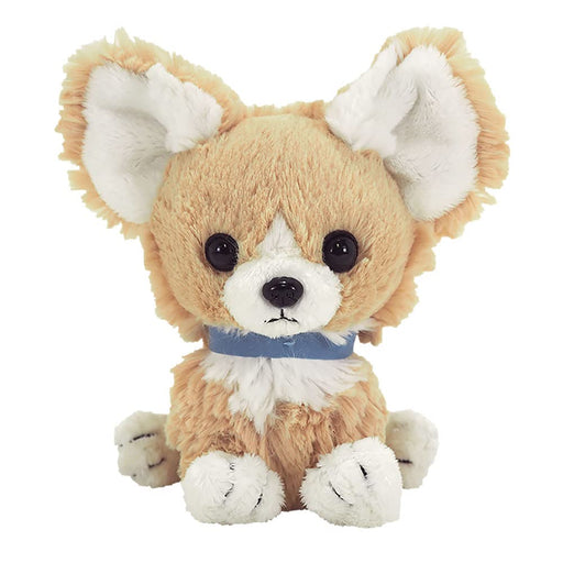 SUN LEMON Paps! Chihuahua Beige Plush Doll H17.5xW13xD14cm Cotton P-6711 NEW_1