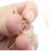 Hobby Earrings One Piece Roronoa Zoro style Set of 3 Metal Ear Cuff Cosplay NEW_2