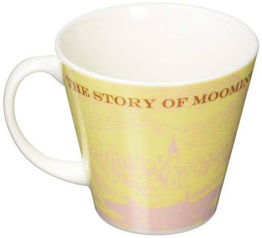 Yamaka Shoten Moomin initial mug N 340ml MM630-11N Microwave Safe Made in Japan_2