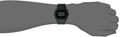 CASIO G-Shock DW-5600BB-1CR Black Resin Digital Men's Watch LED Light Alarm NEW_2