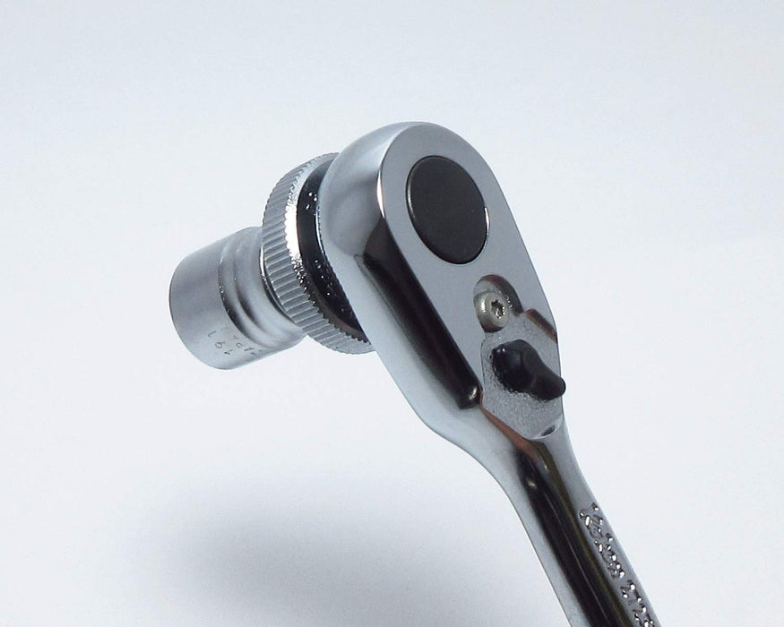 Ko-ken Z-EAL 1/4 (6.35mm) Quick Spinner 2756Z L18mm for Narrow area Silver NEW_2