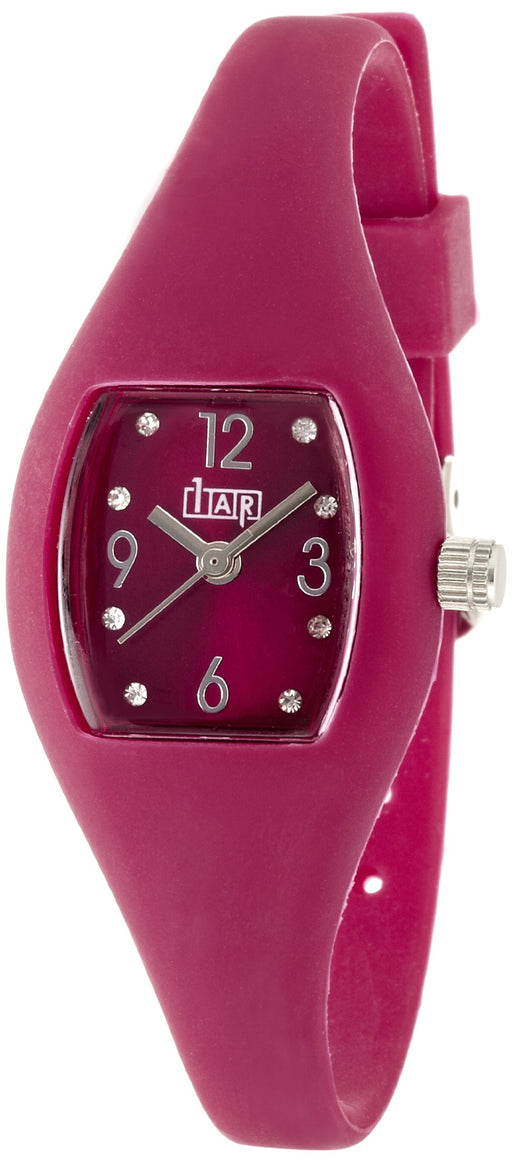 Easy Watch by 1AR Easy Watch 9442-bordeaux Wrist Watch Red Silicone Band NEW_1