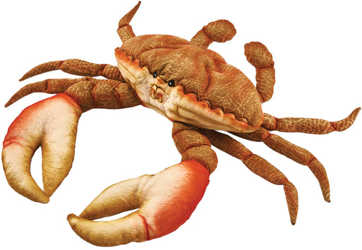 HANSA Crab Orange BH6312 35cm Realistic Animal Plush Doll 35cm Acrylic Doll NEW_1