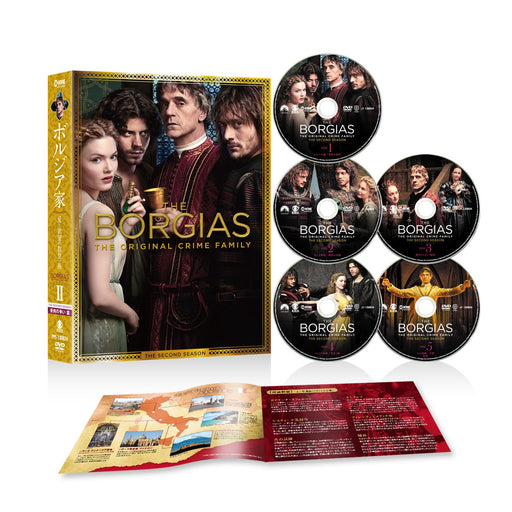 THE BORGIAS THE ORIGINAL CRIME FAMILY THE SECOND SEASON [DVD] PPS-130824 NEW_1