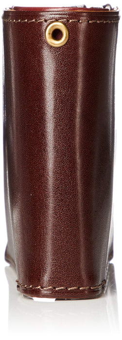 Takeokikuchi Area Wallet with Inner Pocket 266616 Chocolate 8.5x11.5cm Leather_3