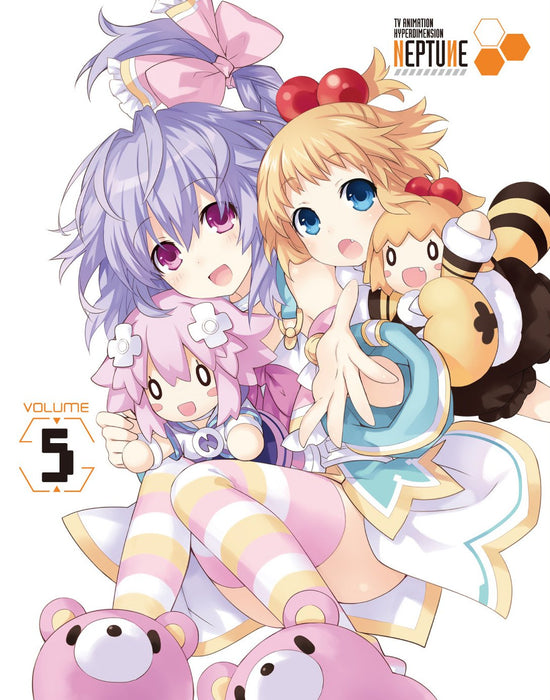 Hyperdimension Neptunia Vol.5 [Blu-ray Disc+CD] Standard Edition MFXT-0017 NEW_2