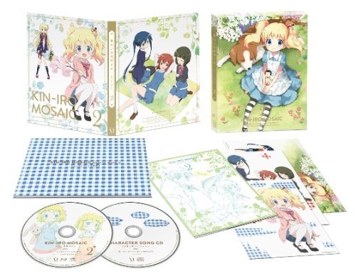 Kiniro Mosaic Vol.2 [DVD] Standard Edition ZMBZ-8782 Japanese Comedy Animation_1
