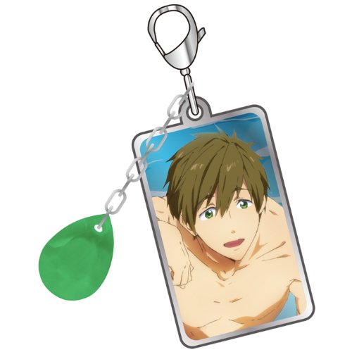 Hobby Stock Free! Zipper accessories Makoto Tachibana 30x18mm Brass Anime Goods_1