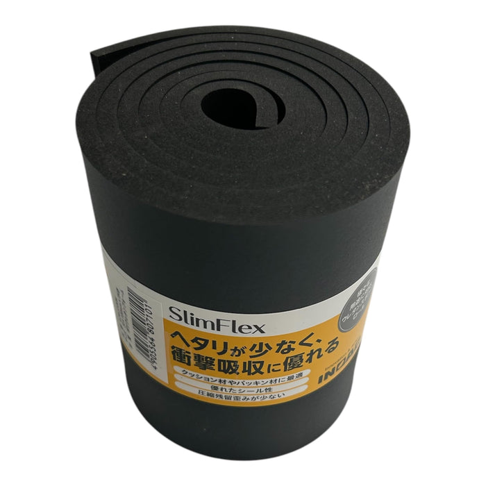 Inoac Poron Sponge Roll 5Tx100mm x 1m No Tape Black L24-5100M Polyurethane foam_2