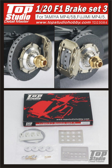 Top Studio TD23084 1/20 McLaren MP4/5 & MP4/5B Brake Set for Fujimi and Tamiya_1