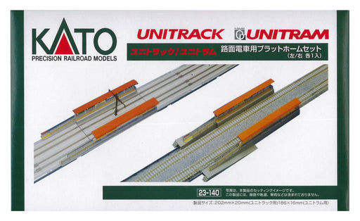 KATO N gauge Tram Platform Set 23-140 Model Railroad Supplies 8 years old & up_1