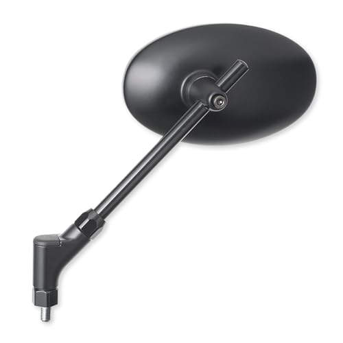 TANAX Napoleon classical-2 bike mirror L/R common 10mm Black AB2-104-10 NEW_1