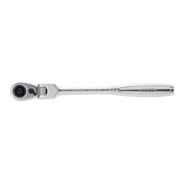 TONE Ratchet handle hold insertion angle 9.5mm 3/8" RH3FH Tool Steel Silver NEW_3