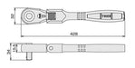 TONE RH4FHL Long Oscillating Ratchet Handle Hold Type 12.7mm(1/2") 720g NEW_5