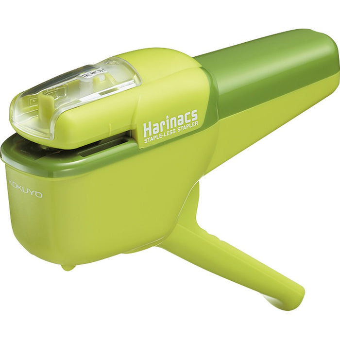 Kokuyo Harinacs Stapleless Stapler Up to 10 sheets Green SLN-MSH110G Stationery_1