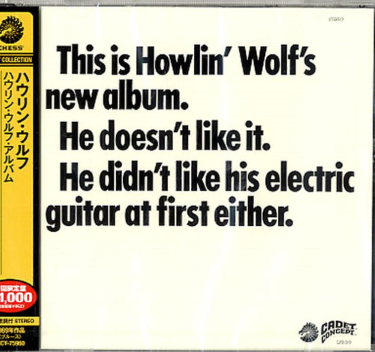 THE HOWLIN' WOLF ALBUM CD Limited Edition UICY-75960 CHESS BEST COLLECTION 1000_1