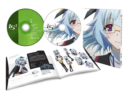 IS Infinite Stratos 2 Vol.6 [Blu-ray] Standard Edition OVXA-6 Clear Case Digipak_1