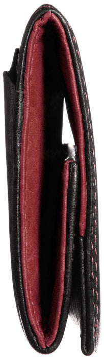 Takeokikuchi Coin purse Men's BOX type soft antique Black Leather TKW505013 NEW_3