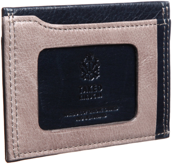 Takeokikuchi Regular Men's Pass Case Soft Antique Leather H7.5xW10.5cm TKW504013_2