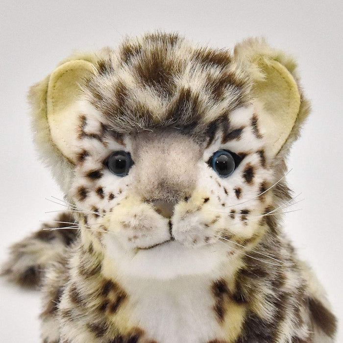 HANSA snow leopard cub 18 BH6356 Real Design Animal Plush Doll Paper Tag NEW_4