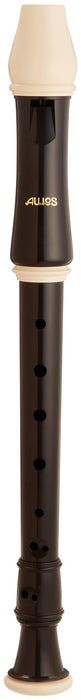 AULOS Robin Soprano Recorder German Fingering 204A(G) Black, Ivory Plastic NEW_1