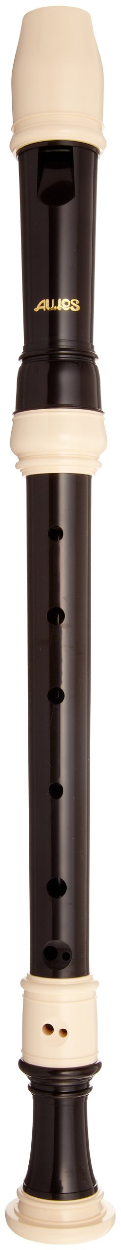 AULOS Bel Canto Alto Recorder Baroque Fingering 309A(E) Black, Ivory Plastic NEW_1