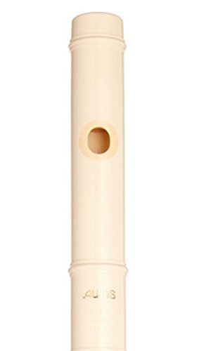 Toyama Musical Instruments Aulos Fife Pipit C-21 Plastic Ivory with Softcase NEW_3