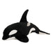 COLORATA Killer Whale Orca Plush Doll W24xH17xD35cm Polyester Polystyrene 979662_1