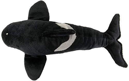 COLORATA Killer Whale Orca Plush Doll W24xH17xD35cm Polyester Polystyrene 979662_4