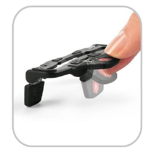 Manfrotto Mini Tripod POCKET S size Black MP1-BK Compact Portable H0.8-2.1cm NEW_3