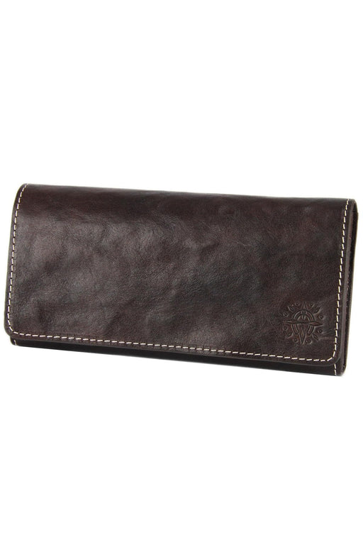 Dakota Long Wallet Fons Genuine Leather Women's Chocolate DA-34892 0035892 NEW_1