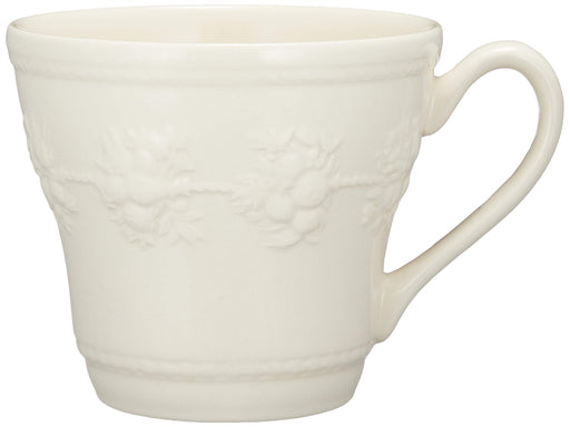 Wedgwood Festivity Ivory Mug Microwave/Dishwasher Safe Earthen Wear 350ml NEW_1