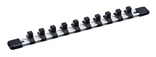 TONE 9.5mm(3/8") Socket Holder Series Aluminum Type SH1310 10 places 300mm NEW_1