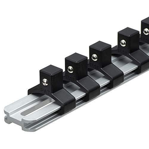 TONE Socket Holder Series Aluminum Type SH1312 9.5mm(3/8") Twelve places NEW_5