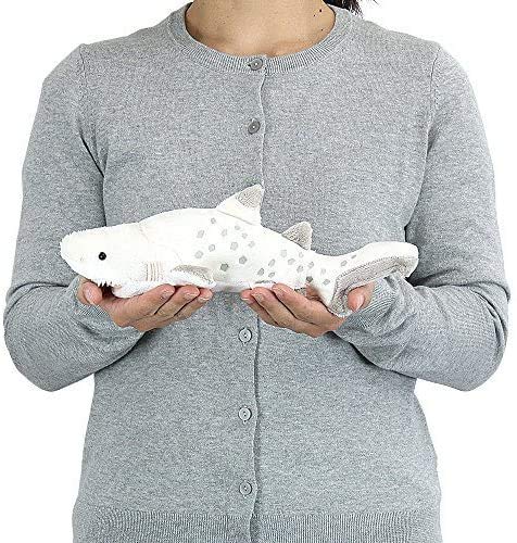 COLORATA Grey Shark Plush Doll S size W16xH9xD31cm Polyester Real Design NEW_4