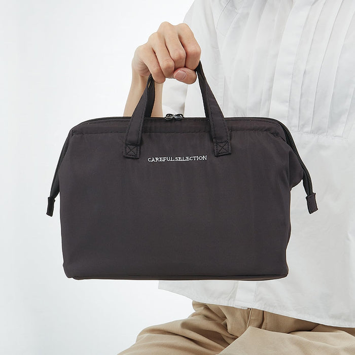 Skater Cooler lunch bag L size black Carefull Selection Polyester KGA2 NEW_5