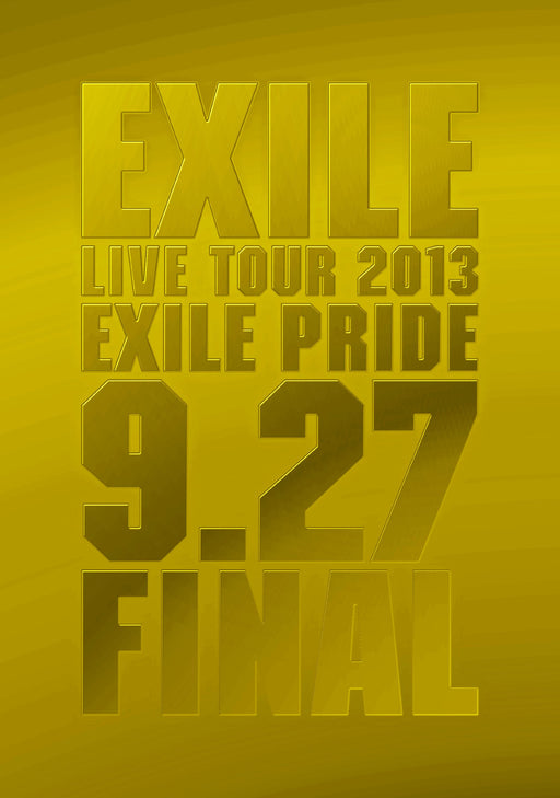 EXILE LIVE TOUR 2013 EXILE PRIDE 9.27 FINAL [3DVD+Booklet] RZBD-59588 J-Pop NEW_2