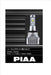 PIAA LED Fog Light Bulb 2400lm 6000K HB4 White 12V16W Set of 2 pieces LEF101 NEW_1