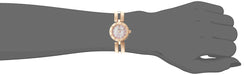ANNE CLARK Watch AM-1020-17PG Women's Gold Stainless Steel Band Case Pink Shell_4