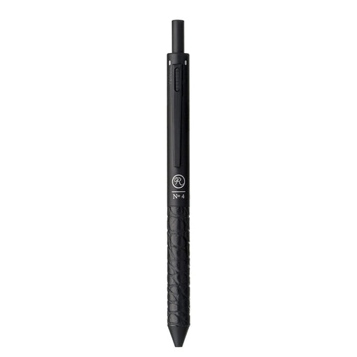 Itoya ROMEO multi-function pen 4in1 RM403 Cowhide Crocodile RM403BK Black NEW_1