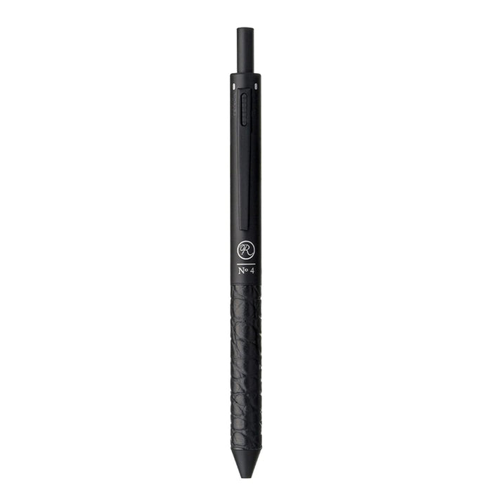 Itoya ROMEO multi-function pen 4in1 RM403 Cowhide Crocodile RM403BK Black NEW_1